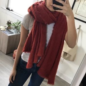 Free People Fuzzy Scarf